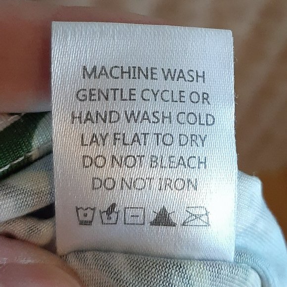 GUC Peacock print sleeveless dress size M/L - Picture 8 of 8